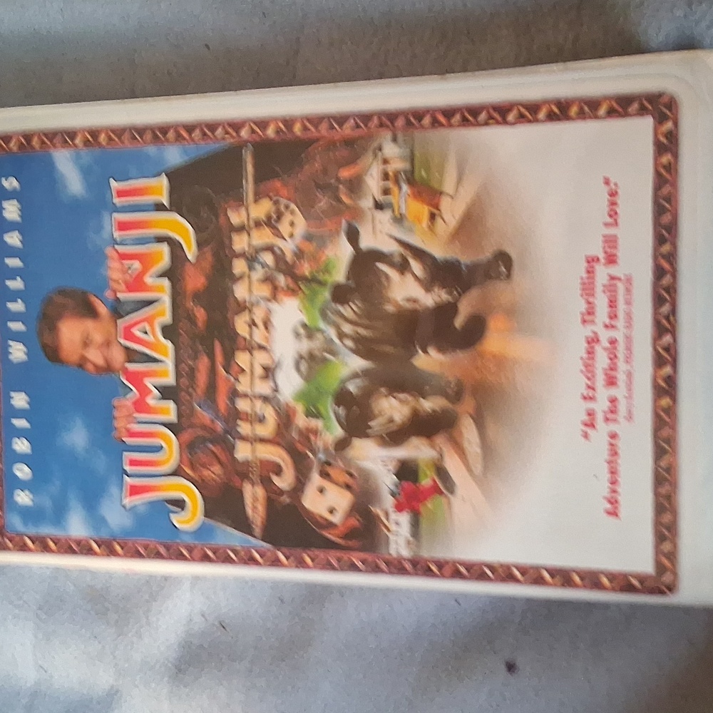 Jumanji VHS Tape